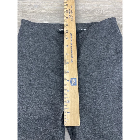 WHBM White House Black  Market Runway Leggings Women's Size 8L Gray High Waist - Picture 8 of 9